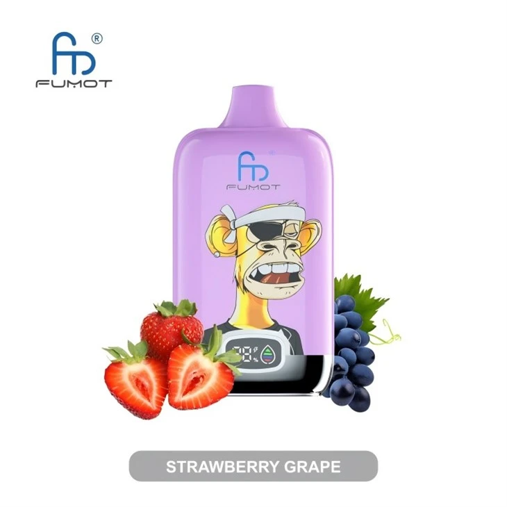 Fmote Disposable Vape 20ml Digital Strawberry Grape